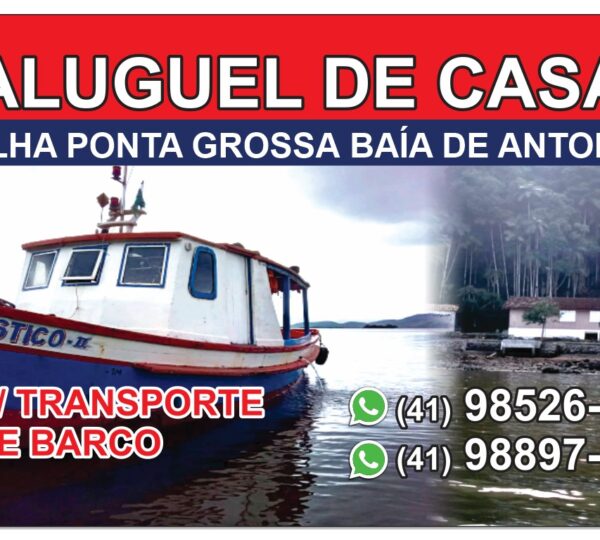 Passeios de barco em Antonina (41) 98526-4762