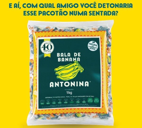 Bala de Banana Antonina